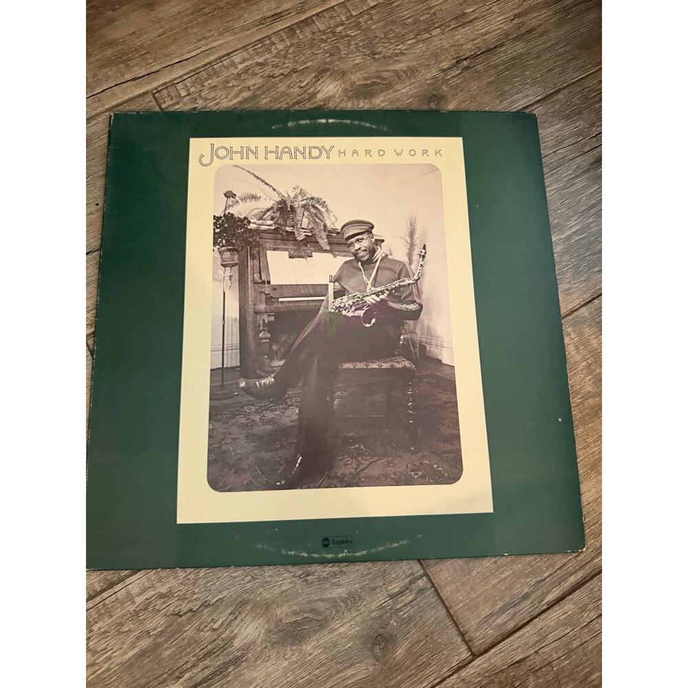 John Handy – Hard Work LP 1976 ABC Impulse Vinyl Record Album